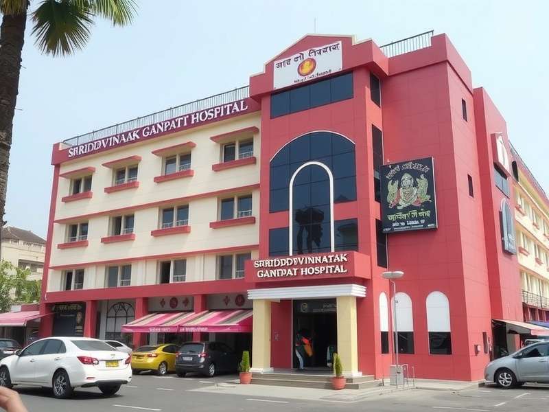 Shri Siddhivinayak Ganpati Hospital building